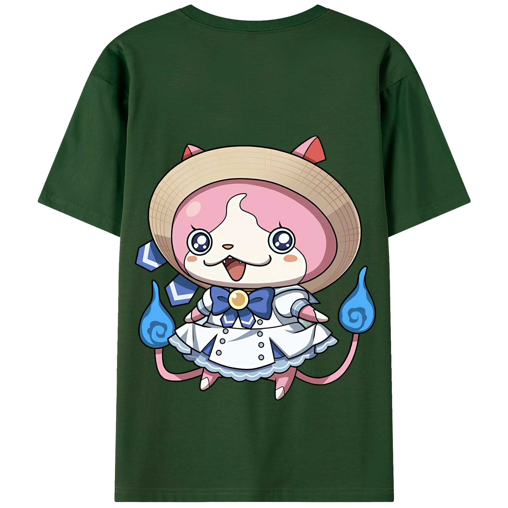 （画像用） 妖怪ウォッチ Yo-kai Watch 綿100％半袖Tシャツ（背面プリント）